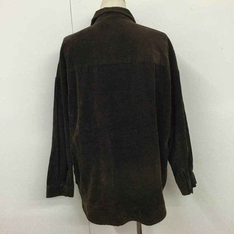 フリークスストア FREAK S STORE ジャケット、上着 ジャケット、ブレザー 194-1059　コーデュロイジャケット 長袖シャツ カジュアルジャケット L 無地 茶 / ブラウン /  メンズ USED 古着 中古 10109409