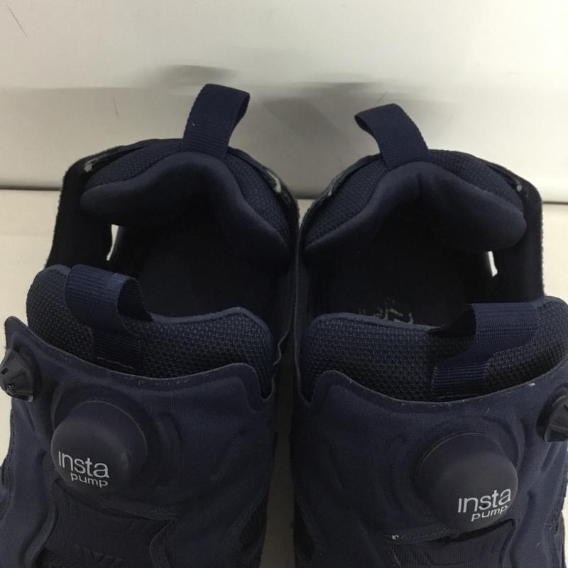 リーボック Reebok スニーカー スニーカー DV6986 INSTAPUMP FURY OG 26cm 26.0cm ロゴ、文字 紺 / ネイビー / X 白 / ホワイト /  メンズ USED 古着 中古 10145453