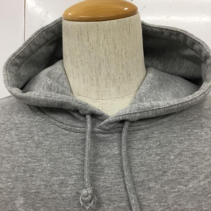 チャンピオン Champion パーカー 長袖 フーディ XXL 無地 灰 / グレー /  メンズ USED 古着 中古 10109923