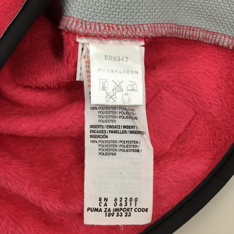 プーマ PUMA パーカー 長袖 ジップパーカー L 無地 桃 / ピンク /  レディース USED 古着 中古 10110701