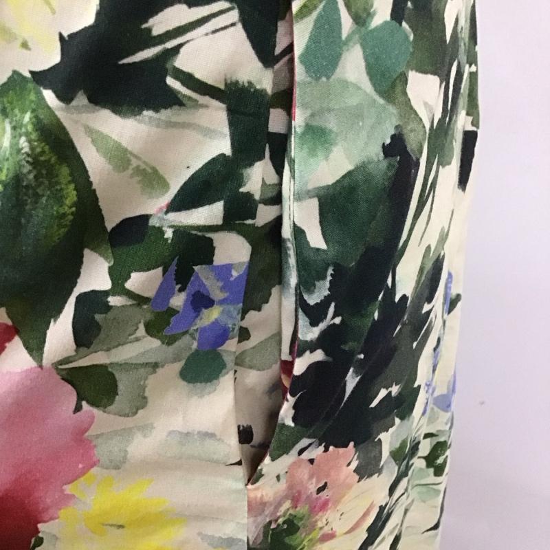 ザラ ZARA ワンピース ロングスカート 2313 717 330 半袖 ボートネック XS 花柄 マルチカラー / マルチカラー /  レディース USED 古着 中古 10111060