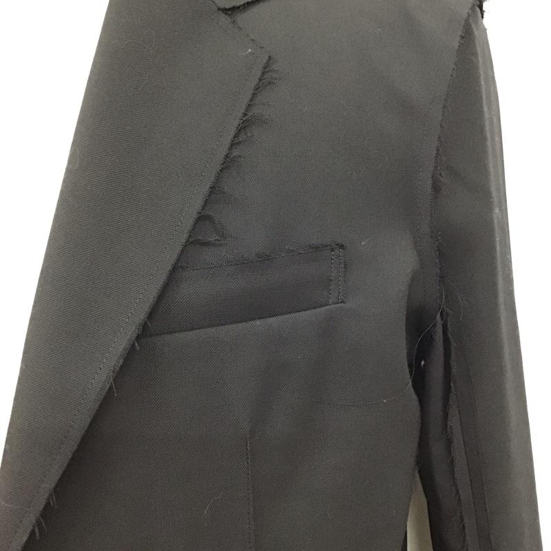 オールモストブラック ALMOSTBLACK ジャケット、上着 ジャケット、ブレザー 1 無地 黒 / ブラック /  メンズ USED 古着 中古 10117133