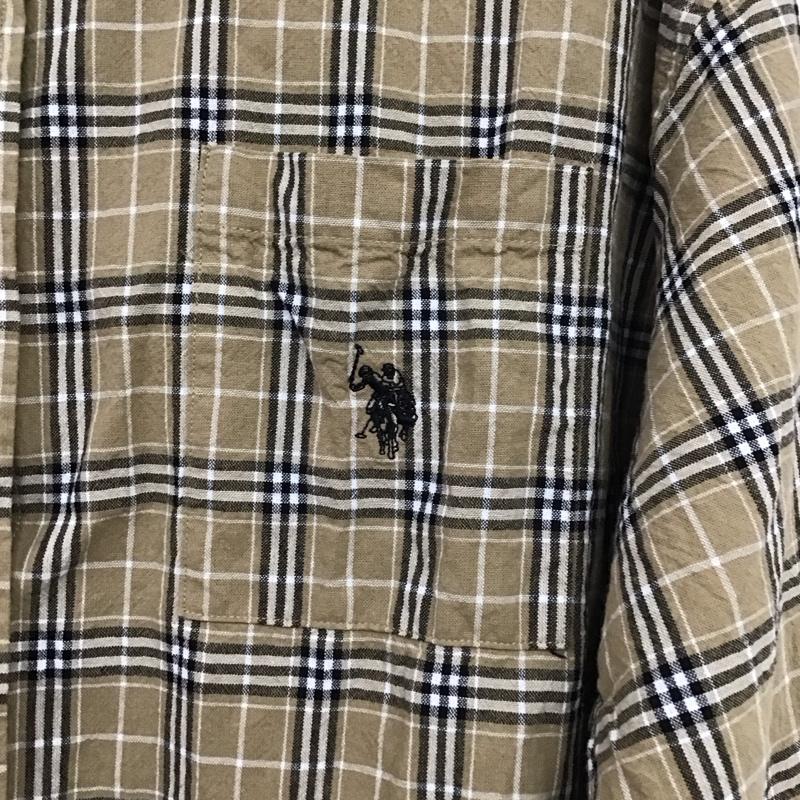 ユーエスポロアッスン U.S.POLO ASSN. シャツ、ブラウス 長袖 FREE チェック マルチカラー / マルチカラー /  レディース USED 古着 中古 10133800