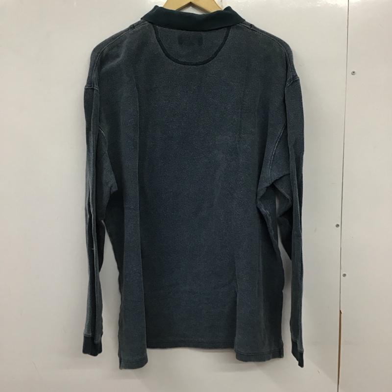 エディーバウアー Eddie Bauer ポロシャツ 長袖 長袖ポロシャツ 長袖カットソー カラーシャツ L 無地 マルチカラー / マルチカラー /  メンズ USED 古着 中古 10136806