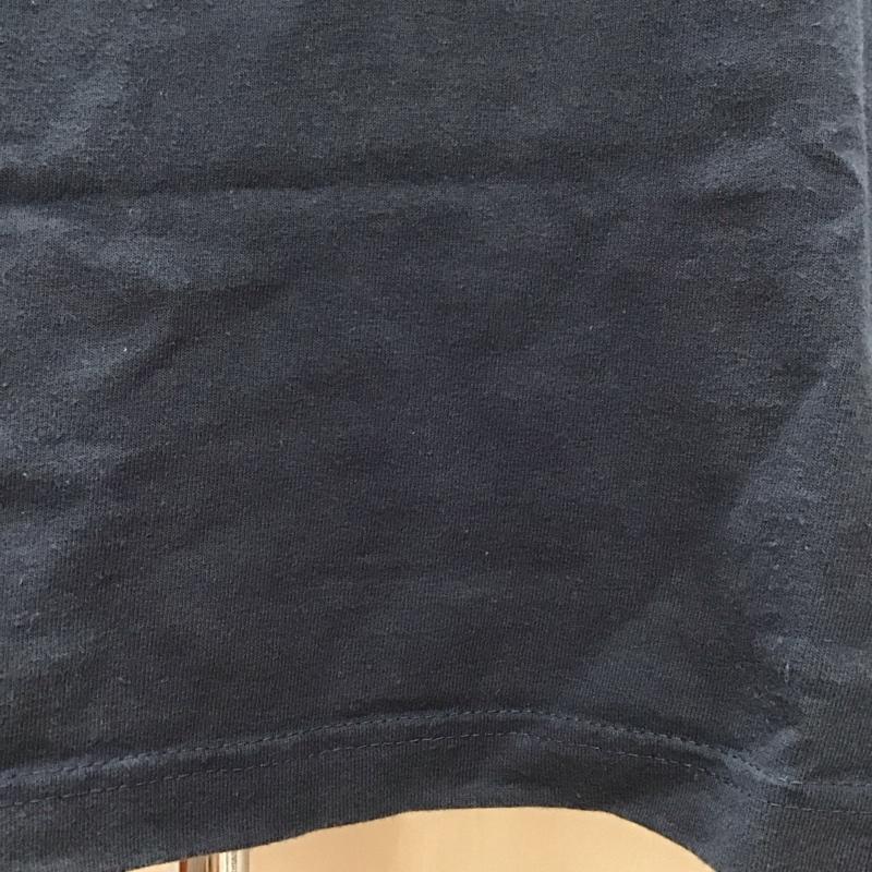 カーハート Carhartt Tシャツ 半袖 半袖カットソー プリントTシャツ クルーネックカットソー S ロゴ、文字 紺 / ネイビー /  メンズ USED 古着 中古 10116251