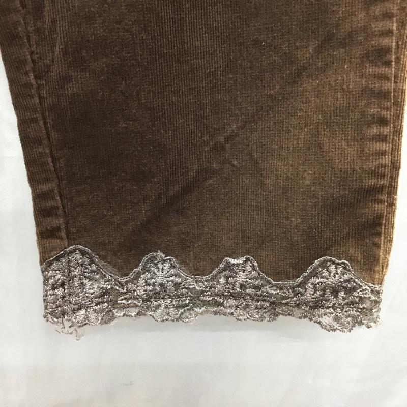 リズリサ LIZ LISA パンツ ショートパンツ ショートパンツ ハーフパンツ カジュアルパンツ コーデュロイパンツ M 無地 茶 / ブラウン /  メンズ USED 古着 中古 10114256