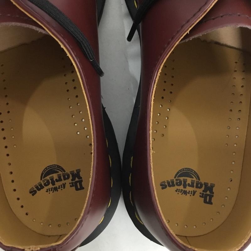 ドクターマーチン Dr.Martens 革靴 革靴 GV12T 3EYE SHOE 3ホール UK7 箱有 US：8 無地 茶 / ブラウン /  メンズ USED 古着 中古 10132961