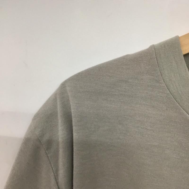 ザノースフェイス THE NORTH FACE Tシャツ 半袖 nt32706 ロゴTシャツ プリントTシャツ L ロゴ、文字 灰 / グレー /  メンズ USED 古着 中古 10141023