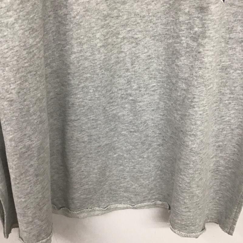 ローリーズファーム LOWRYS FARM Tシャツ 半袖 FREE プリント X ロゴ、文字 灰 / グレー /  レディース USED 古着 中古 10137213