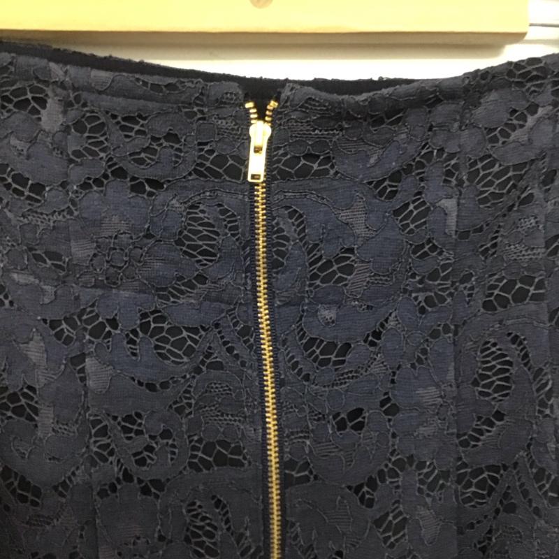 ノーブル NOBLE スカート ロングスカート 34 紺 / ネイビー /  レディース USED 古着 中古 10140773