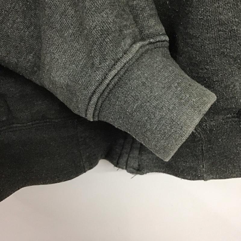 カーハート Carhartt パーカー 長袖 長袖ジップアップパーカー スウェットパーカー M ロゴ、文字 黒 / ブラック /  メンズ USED 古着 中古 10141804