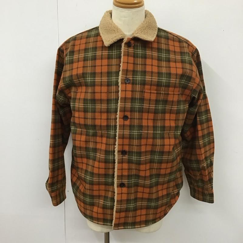 ジョイントワークス JOINT WORKS ジャケット、上着 ジャケット、ブレザー 20-011-720-6021-4-0 ジャケット 裏地ボア アウター カジュアルジャケット L チェック マルチカラー / マルチカラー /  メンズ USED 古着 中古 10113640