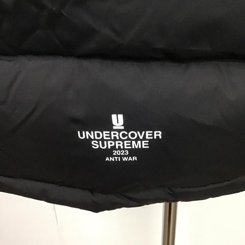 シュプリーム Supreme ジャケット、上着 ダウンジャケット UNDER COVER 23SS Puffer Jacket スタッズ 袖レザー L ロゴ、文字 黒 / ブラック /  メンズ USED 古着 中古 10107061