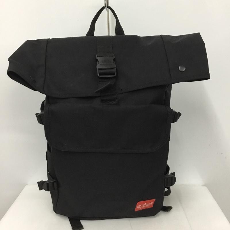 マンハッタンポーテージ Manhattan Portage リュックサック、デイパック リュックサック、デイバッグ Silvercup Backpack バックパック ロゴ、文字 黒 / ブラック /  メンズ USED 古着 中古 10125091