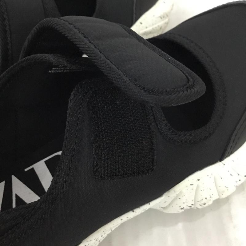 ザラ ZARA スニーカー スニーカー 5820 910 040 ストラップ ローカット EU37 無地 黒 / ブラック /  レディース USED 古着 中古 10109919
