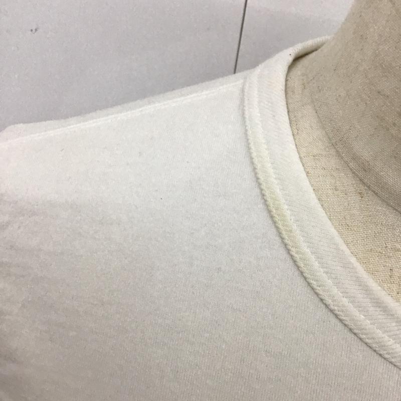 ザリアルマッコイズ THE REAL McCOY S Tシャツ 半袖 クルーネック U.S.AIRFORCE 40 ロゴ、文字 白 / ホワイト /  メンズ USED 古着 中古 10115595