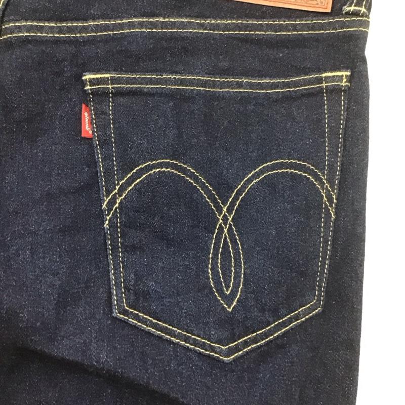 グラム glamb パンツ デニム、ジーンズ デニムパンツ スリムパンツ ストレッチパンツ ジーンズ 4 無地 黒 / ブラック / X インディゴ / インディゴ /  メンズ USED 古着 中古 10106737