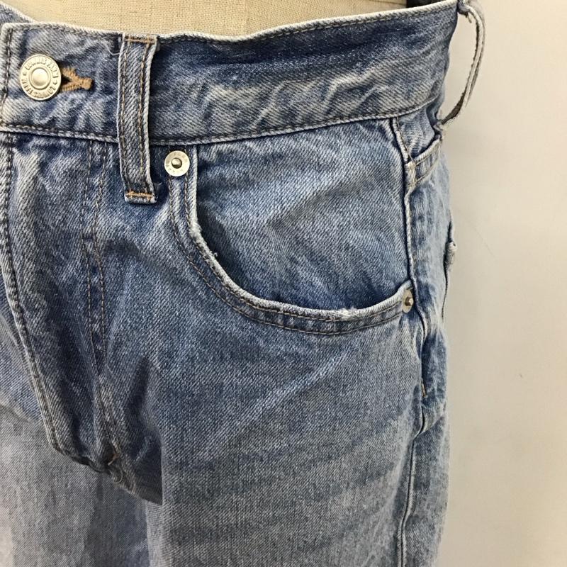 ローリーズファーム LOWRYS FARM パンツ デニム、ジーンズ M 無地 水色 / ライトブルー /  レディース USED 古着 中古 10122261
