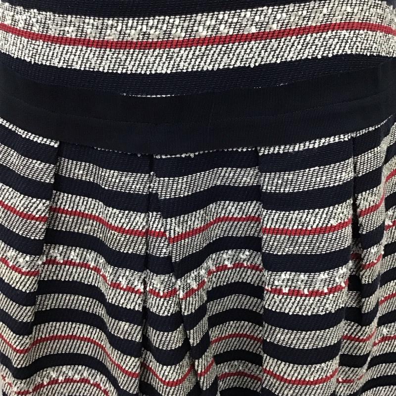 ジルスチュアート JILLSTUART スカート ミニスカート ミニスカート フレアスカート カジュアルスカート 4 ボーダー柄 マルチカラー / マルチカラー /  レディース USED 古着 中古 10114935