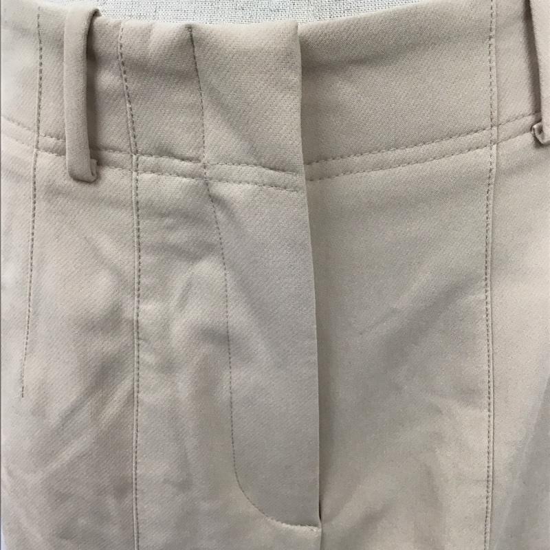 ザラ ZARA パンツ スラックス 1608 223 743 ハイウエスト テーパード S 無地 ベージュ / ベージュ /  レディース USED 古着 中古 10118474
