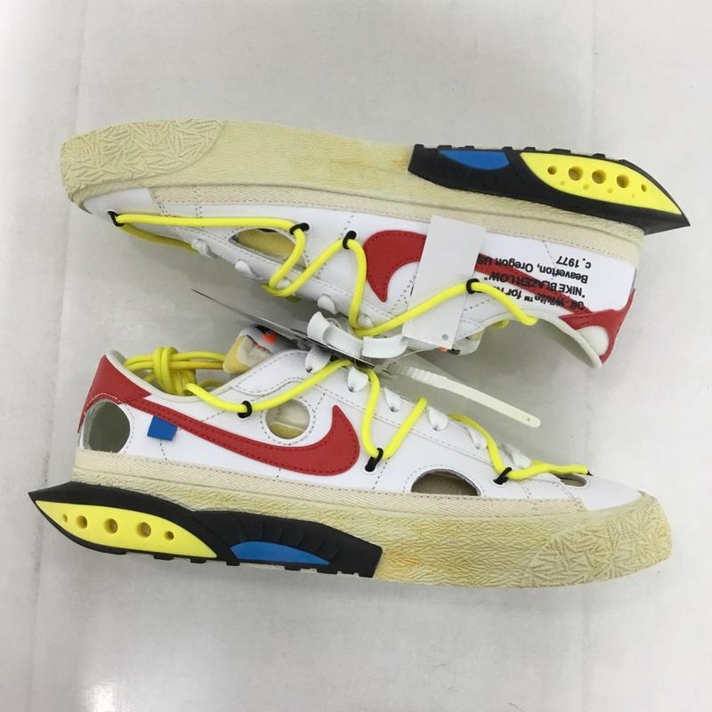 ナイキ NIKE スニーカー スニーカー DH7863 100 BLAZER LOW 77 OFF WHITE 26cm 箱有 26.0cm ロゴ、文字 マルチカラー / マルチカラー /  メンズ USED 古着 中古 10145586
