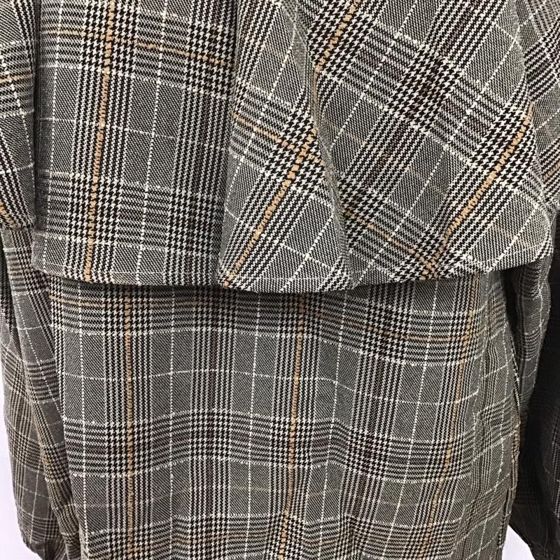 ジーナシス JEANASIS シャツ、ブラウス 長袖 FREE チェック マルチカラー / マルチカラー /  レディース USED 古着 中古 10128441