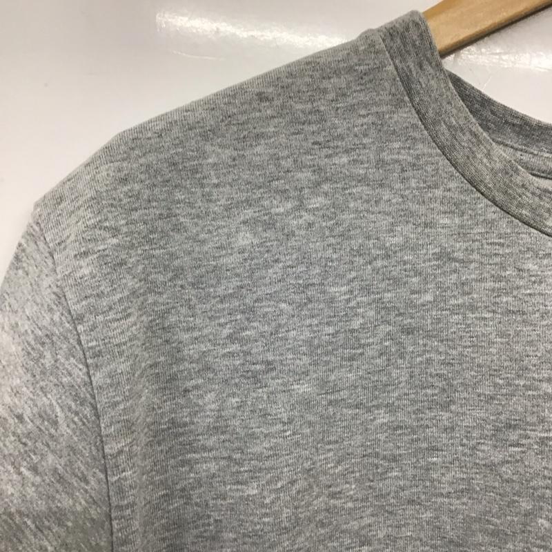 ザノースフェイス THE NORTH FACE Tシャツ 半袖 ntw32144 ショートスリーブバックスクエアロゴティー プリントTシャツ XL ロゴ、文字 灰 / グレー /  メンズ USED 古着 中古 10150108