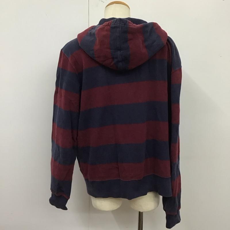 ポロバイラルフローレン Polo by RALPH LAUREN パーカー 長袖 長袖パーカー プルオーバーパーカー プリントスウェット トレーナー XXL ボーダー柄 マルチカラー / マルチカラー /  メンズ USED 古着 中古 10123956