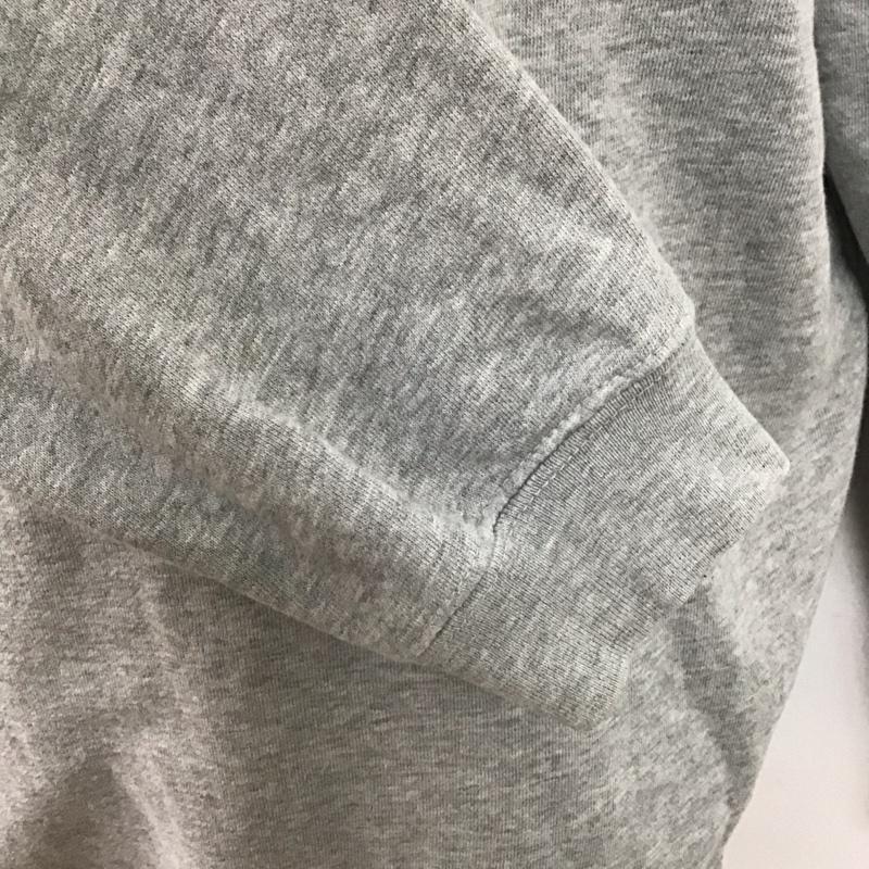 ビームス BEAMS トレーナー 長袖 長袖トレーナー スウェット クルーネック プルオーバー XL プリント 灰 / グレー /  メンズ USED 古着 中古 10125009