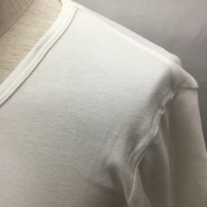 キリュウキリュウ kiryuyrik カットソー 半袖 半袖カットソー プリントTシャツ クルーネックカットソー S ロゴ、文字 白 / ホワイト /  メンズ USED 古着 中古 10120702