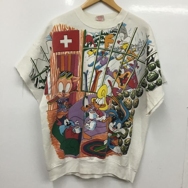 古着 USED トレーナー 半袖 スウェット XXL FREEZE XXL キャラクター 白 / ホワイト /  メンズ USED 古着 中古 10150796