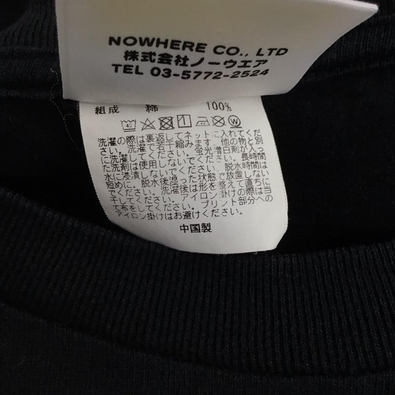 ベイプ BAPE カットソー 長袖 長袖カットソー 無地カットソー クルーネック XXL 無地 黒 / ブラック /  メンズ USED 古着 中古 10141411