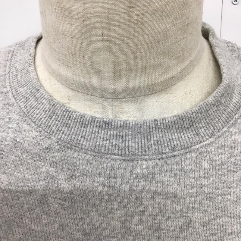 トイ マシーン TOY MACHINE トレーナー 長袖 長袖トレーナー スウェット クルーネック リブスウェットカットソー M ロゴ、文字 灰 / グレー /  メンズ USED 古着 中古 10124269