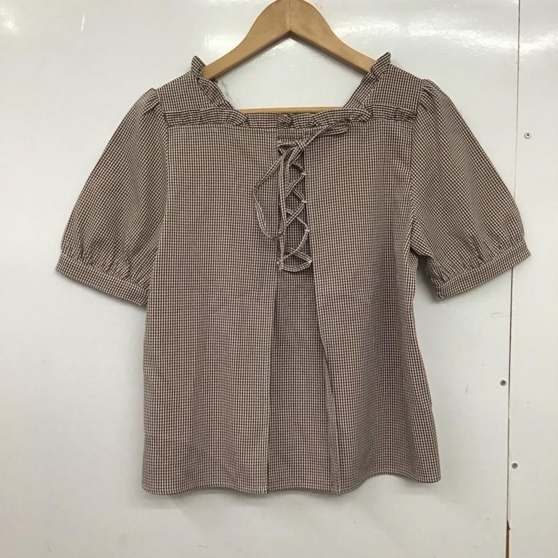 マジェスティックレゴン MAJESTIC LEGON カットソー 半袖 M チェック マルチカラー / マルチカラー /  レディース USED 古着 中古 10149800