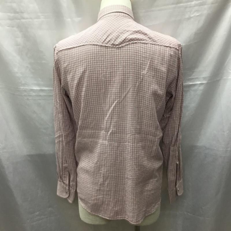 メゾンキツネ MAISON KITSUNE シャツ、ブラウス 長袖 長袖シャツ カラーシャツ ポケットシャツ 長袖カットソー チェックシャツ S チェック マルチカラー / マルチカラー /  メンズ USED 古着 中古 10117577