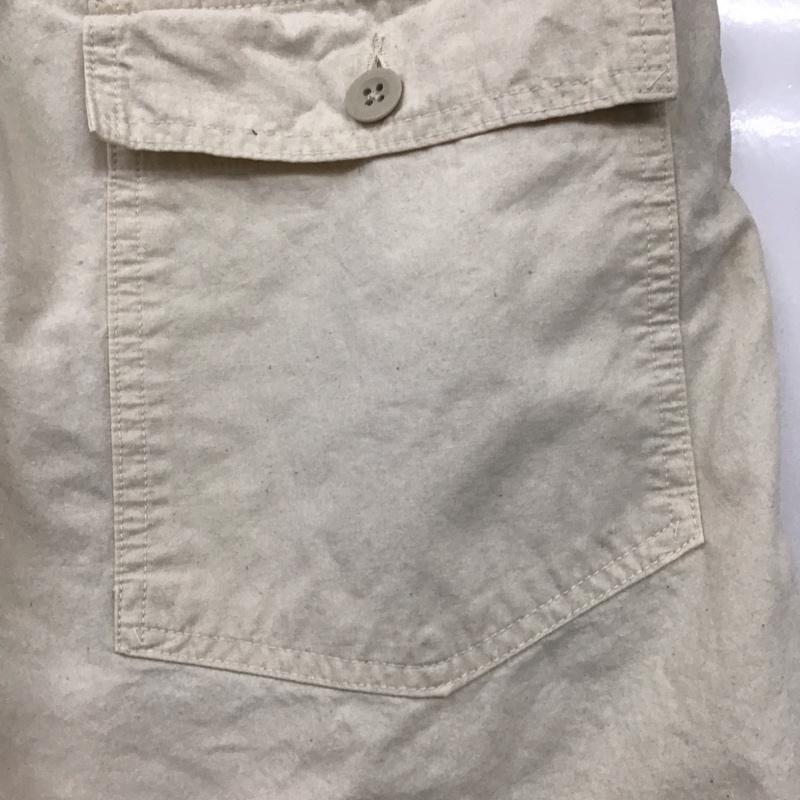 オアスロウ orSlow パンツ ショートパンツ ショートパンツ ハーフパンツ カジュアルパンツ 2 無地 白 / ホワイト /  メンズ USED 古着 中古 10130648