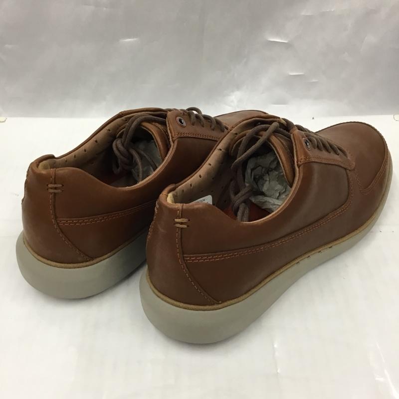 クラークス Clarks カジュアルシューズ カジュアルシューズ 26136811 Un Voyage Lace UNSTRUCTURED UK8.5 箱有 26.5cm US：9.5 無地 茶 / ブラウン /  メンズ USED 古着 中古 10105861