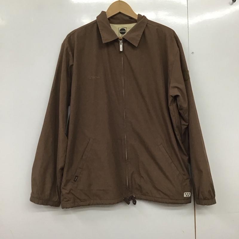 ブルーマリン BLUEMARLIN ジャケット、上着 ジャケット、ブレザー ジップアップジャケット アウター カラージャケット M ロゴ、文字 茶 / ブラウン /  メンズ USED 古着 中古 10144617
