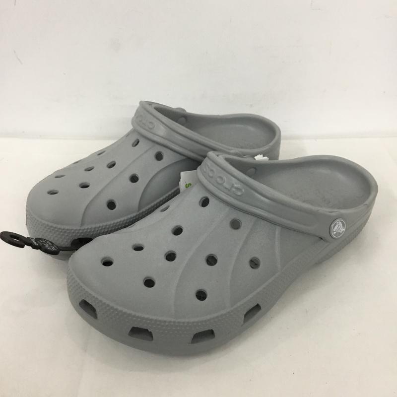 クロックス crocs サンダル サンダル ralen clog 25cm 25.0cm 無地 灰 / グレー /  メンズ USED 古着 中古 10125476