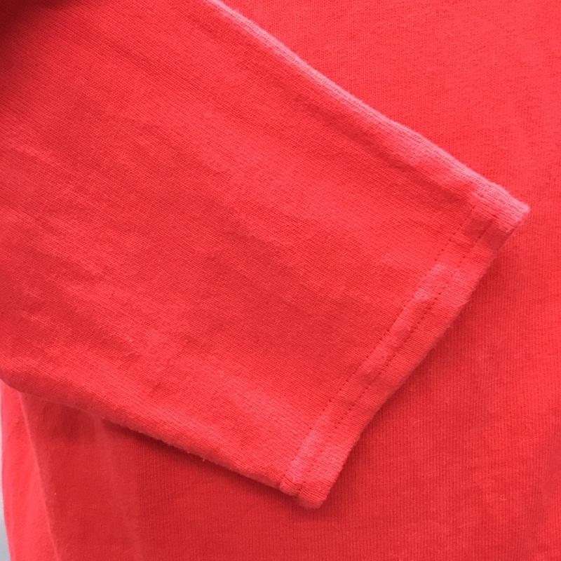 メイヨ スプルース MAYO SPRUCE カットソー 長袖 長袖カットソー クルーネックカットソー ロングスリーブカットソー M 無地 赤 / レッド /  メンズ USED 古着 中古 10118628