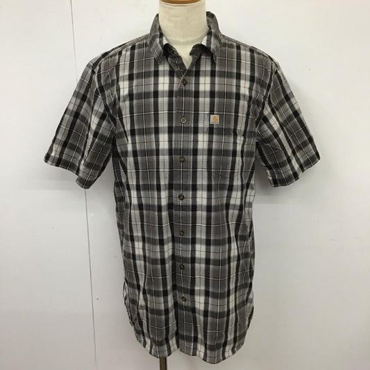 カーハート Carhartt シャツ、ブラウス 半袖 半袖シャツ カラーシャツ 半袖カットソー チェックシャツ L チェック マルチカラー / マルチカラー /  メンズ USED 古着 中古 10115713