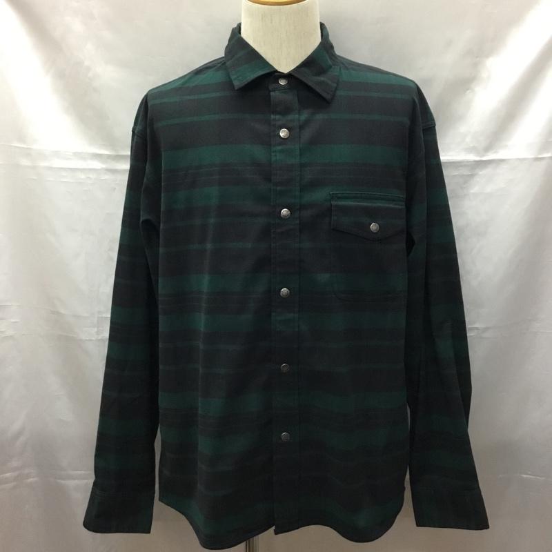 ザノースフェイス THE NORTH FACE シャツ、ブラウス 長袖 nr62031 STRETCHFLANNELSHIRT 長袖シャツ チェックシャツ L チェック マルチカラー / マルチカラー /  メンズ USED 古着 中古 10109418