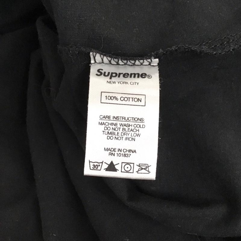シュプリーム Supreme Tシャツ 半袖 18fw リンガーTシャツ プリントTシャツ クルーネック XL プリント 黒 / ブラック /  メンズ USED 古着 中古 10130282