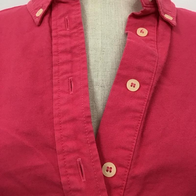 ラコステ LACOSTE シャツ、ブラウス 半袖 CF064E ポロシャツ ボタンダウン 40 ワンポイント マゼンタ / マゼンタ /  レディース USED 古着 中古 10114635