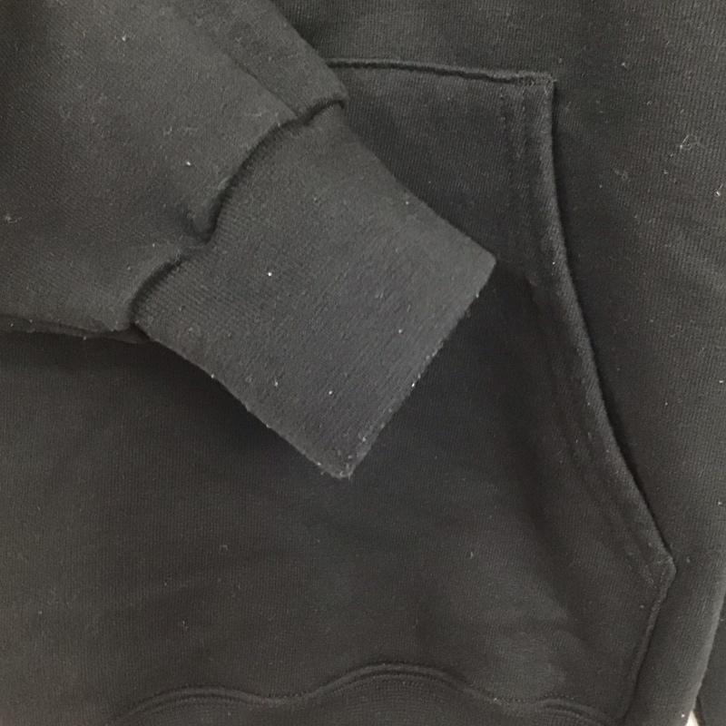 チャンピオン Champion パーカー 長袖 長袖パーカー プルオーバーパーカー スウェット S 無地 黒 / ブラック /  メンズ USED 古着 中古 10145879