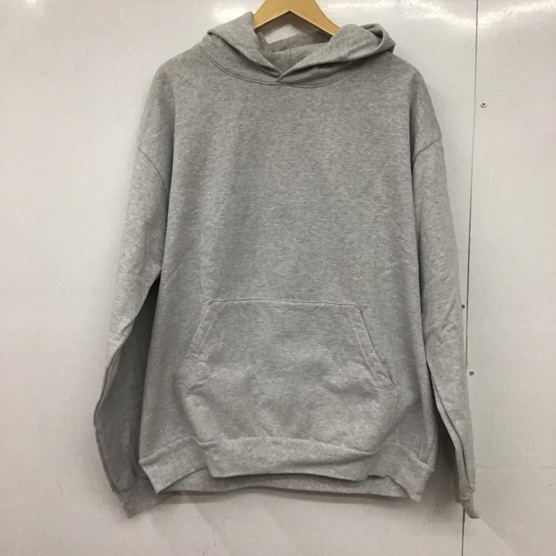 ロサンゼルスアパレル LOS ANGELES APPAREL パーカー 長袖 長袖 XL 無地 灰 / グレー /  メンズ USED 古着 中古 10149962