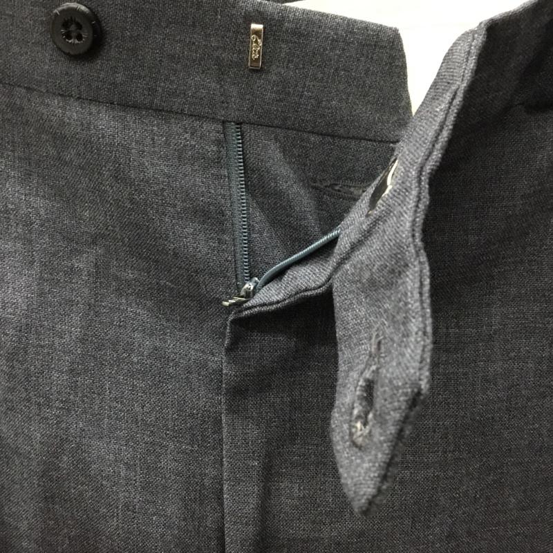 イウ゛サンローランリウ゛ゴーシュ YVESSAINTLAURENTRIVEGAUCHE パンツ スラックス スラックスパンツ ワイドパンツ カジュアルパンツ センタータックパンツ 80～90s 34 無地 灰 / グレー /  メンズ USED 古着 中古 10114839