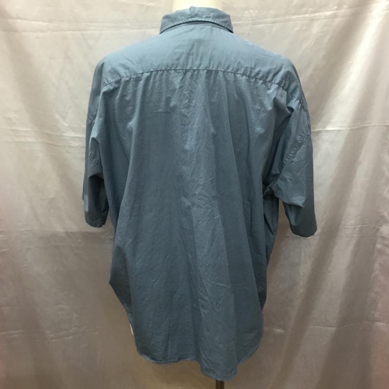 ユーエスポロアッスン U.S.POLO ASSN. シャツ、ブラウス 半袖 PL22705S コットン 胸ポケット L ワンポイント 青 / ブルー /  メンズ USED 古着 中古 10115559