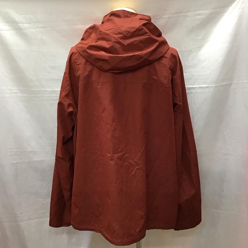 エディーバウアー Eddie Bauer ジャケット、上着 ジャケット、ブレザー 長袖ジップアップジャケット ジップアップパーカー ナイロンジャケット XL ロゴ、文字 えんじ / ワインレッド /  メンズ USED 古着 中古 10118536