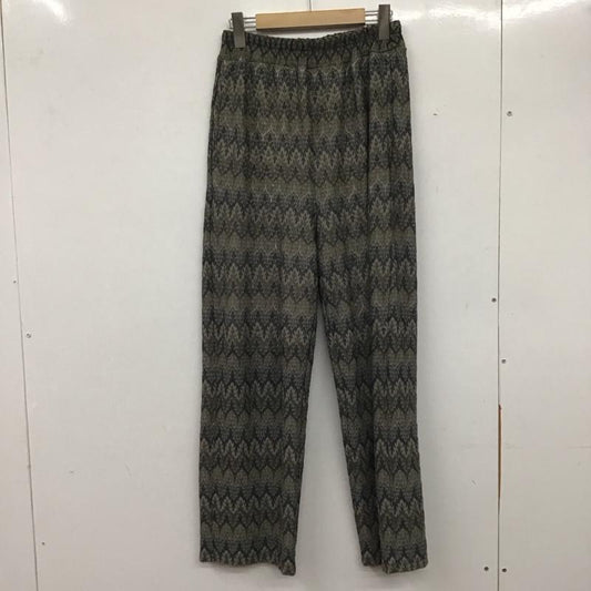 ニコアンド niko and... ボトムス ボトムス S213IL58TO バルファスレーススッキリパンツ レース イージーパンツ L  灰 / グレー /  レディース USED 古着 中古 10138900